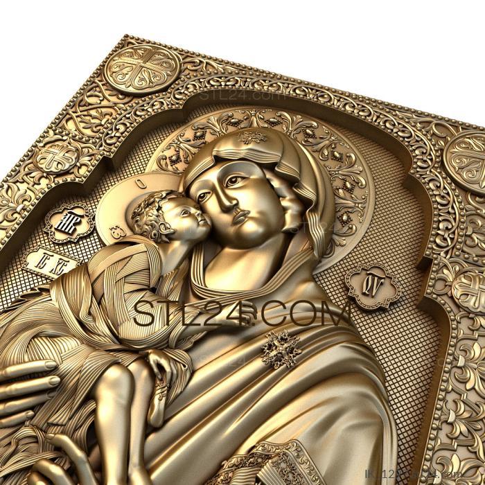 Icons (Our Lady of the Don, IK_1297) 3D models for cnc